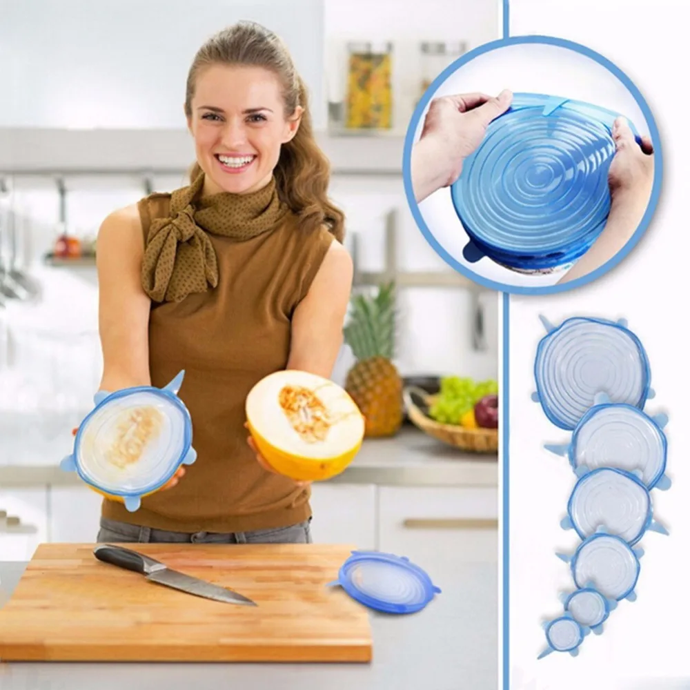 Hot 6pcs Universal Silicone Suction Lid-bowl Pan Cooking Pot Lid-silicon Stretch Lids Silicone Cover Pan Spill Lid Stopper Cover
Hot 6pcs Universal Silicone Suction Lid-bowl Pan Cooking Pot Lid-silicon Stretch Lids Silicone Cover Pan Spill Lid Stopper Cover
