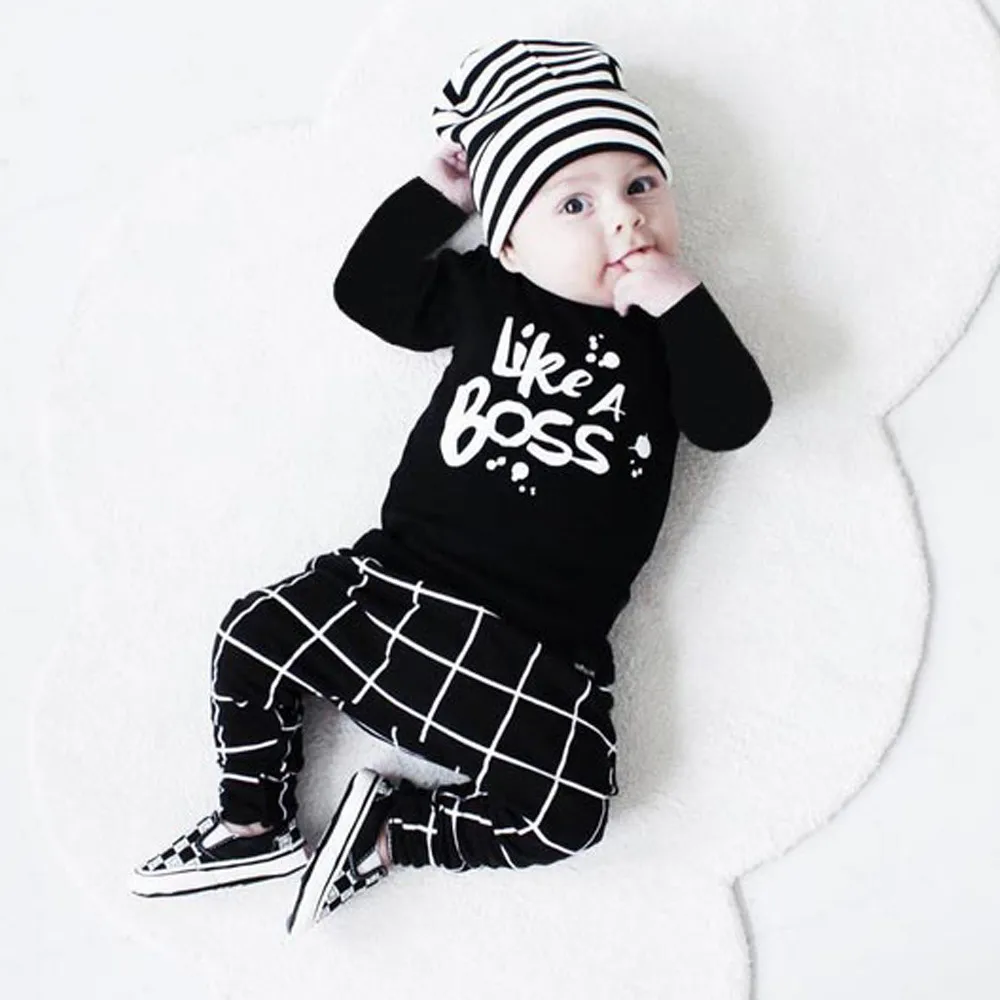 Baby Boy clothes Toddler Baby Boy Outfit Lettering Printed Long Sleeve T-shirt Tops Pants Set roupa infantil menina 20
Baby Boy clothes Toddler Baby Boy Outfit Lettering Printed Long Sleeve T-shirt Tops Pants Set roupa infantil menina 20