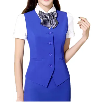 Plus Size 5XL Slim Sexy Blue Women Work Vest V-Nevk Office Lady Female Vest Waiter Vests for Women Work Waistcoat Female Jacket
Plus Size 5XL Slim Sexy Blue Women Work Vest V-Nevk Office Lady Female Vest Waiter Vests for Women Work Waistcoat Female Jacket