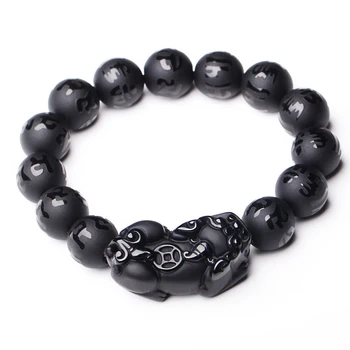Wholesale JoursNeige Black Natural Obsidian Stone Bracelets Six Words Buddha Beads Pixiu Bracelet for Men Women Bracelet Jewelry
Wholesale JoursNeige Black Natural Obsidian Stone Bracelets Six Words Buddha Beads Pixiu Bracelet for Men Women Bracelet Jewelry