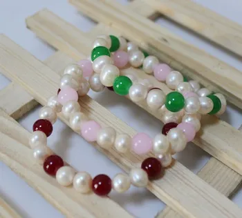 White Color ELASTIC Fashion Freshwater REAL Pearl Bracelet Hottest Nice Lady's European Jewellery Accessory Unique Designed
White Color ELASTIC Fashion Freshwater REAL Pearl Bracelet Hottest Nice Lady's European Jewellery Accessory Unique Designed