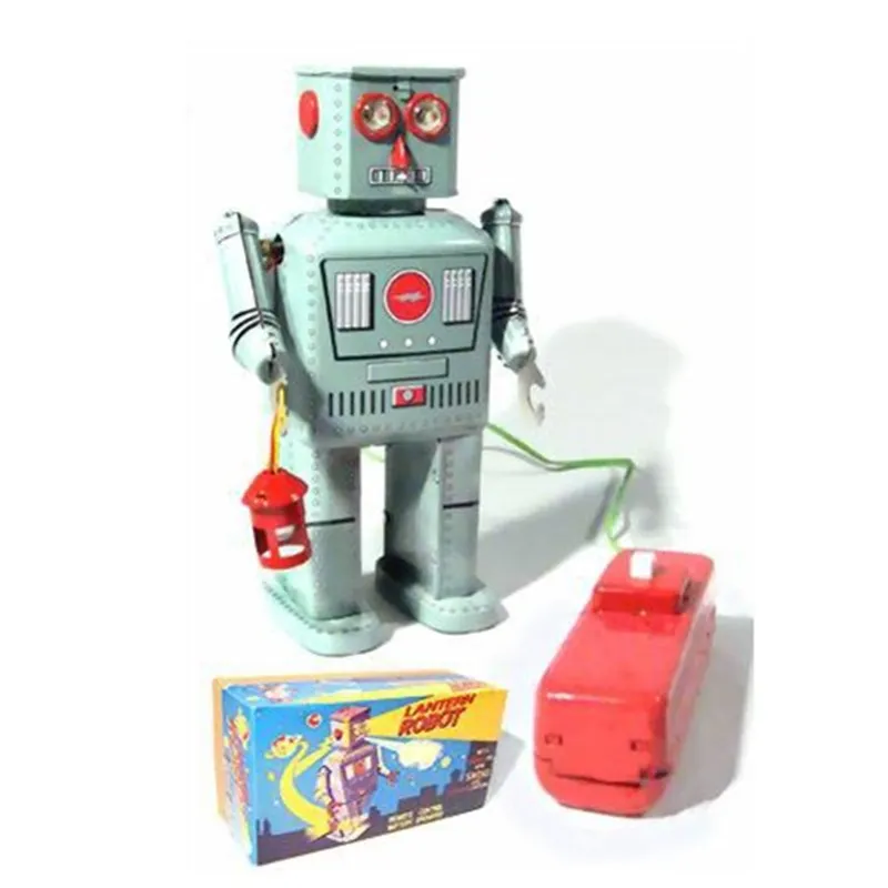 Classic Clockwork Wind Up robot Tin Toy Antique Style Wind Up Toys Robots iron Metal Models For Adult Kids Collectible Gift
Classic Clockwork Wind Up robot Tin Toy Antique Style Wind Up Toys Robots iron Metal Models For Adult Kids Collectible Gift