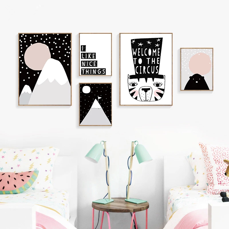 Cartoon Animals Art Canvas Painting Posters Quote Canvas Painting Prints Wall Art Pictures For Kids Room Nursry Home Decor
Cartoon Animals Art Canvas Painting Posters Quote Canvas Painting Prints Wall Art Pictures For Kids Room Nursry Home Decor