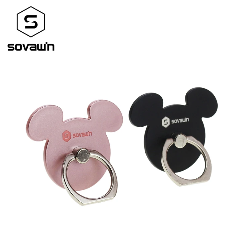 Sovawin Mouse Ear Mini Finger Ring Back Holder 360 Rotating Mount Mobile Phone Universal Stand for Any Phone
Sovawin Mouse Ear Mini Finger Ring Back Holder 360 Rotating Mount Mobile Phone Universal Stand for Any Phone