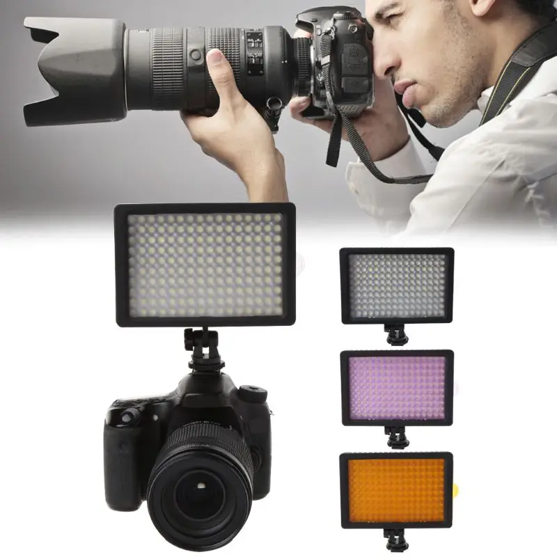 Bright Light 160 LED Studio Video Light For Canon Nikon DSLR Camera DV Camcorder
Bright Light 160 LED Studio Video Light For Canon Nikon DSLR Camera DV Camcorder