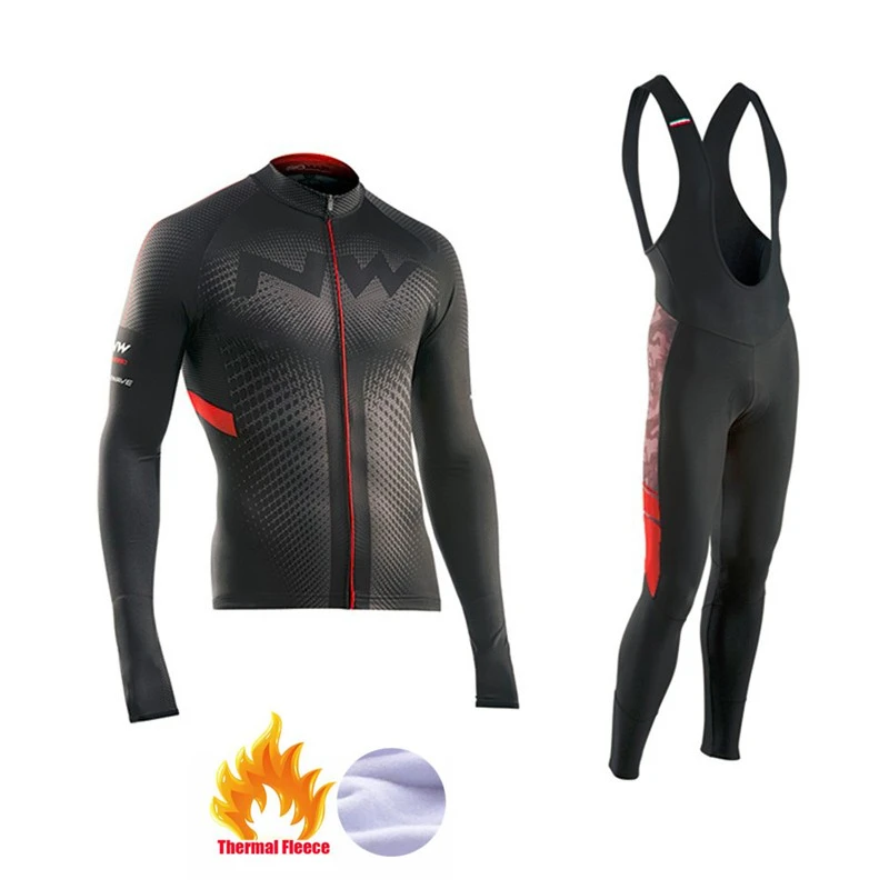 Winter Thermal Fleece NW Cycling Jersey Long Sleeves Warm Ropa Ciclismo Maillot MTB Bicycle Clothing Bike Clothes
Winter Thermal Fleece NW Cycling Jersey Long Sleeves Warm Ropa Ciclismo Maillot MTB Bicycle Clothing Bike Clothes
