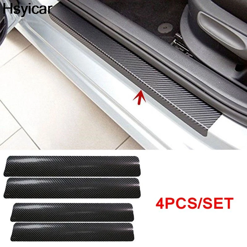 HOT SALE Hsyicar 4x 3D Carbon Fiber Look Car Door Plate Sills Protector Scuff Cover Sticker Panel Car Accessories
HOT SALE Hsyicar 4x 3D Carbon Fiber Look Car Door Plate Sills Protector Scuff Cover Sticker Panel Car Accessories