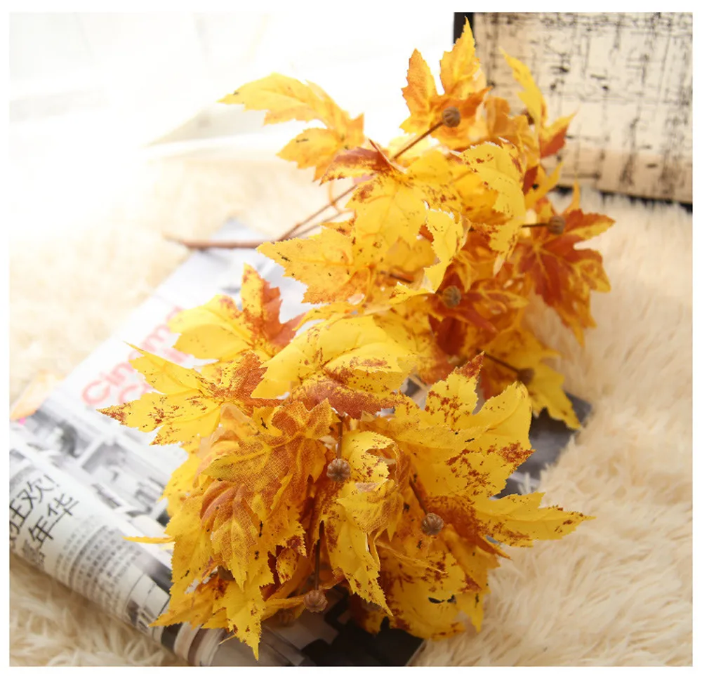 Fake flowers bedroom Living room Fake Leaf Silver Maple Leaf Simulation Leaves Wedding Home Decor Fashion Drop shipping June8
Fake flowers bedroom Living room Fake Leaf Silver Maple Leaf Simulation Leaves Wedding Home Decor Fashion Drop shipping June8