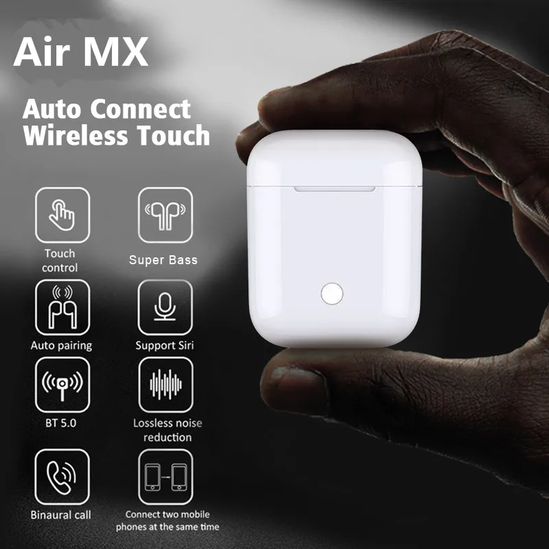 AirMX 2 New TWS PK w1 chip Bluetooth ear Earbuds Wireless Earphone PK i30 i10 i11 LK-TE9 LK TE9 i10tws i13 i14 i15 i16 i20 tws
AirMX 2 New TWS PK w1 chip Bluetooth ear Earbuds Wireless Earphone PK i30 i10 i11 LK-TE9 LK TE9 i10tws i13 i14 i15 i16 i20 tws