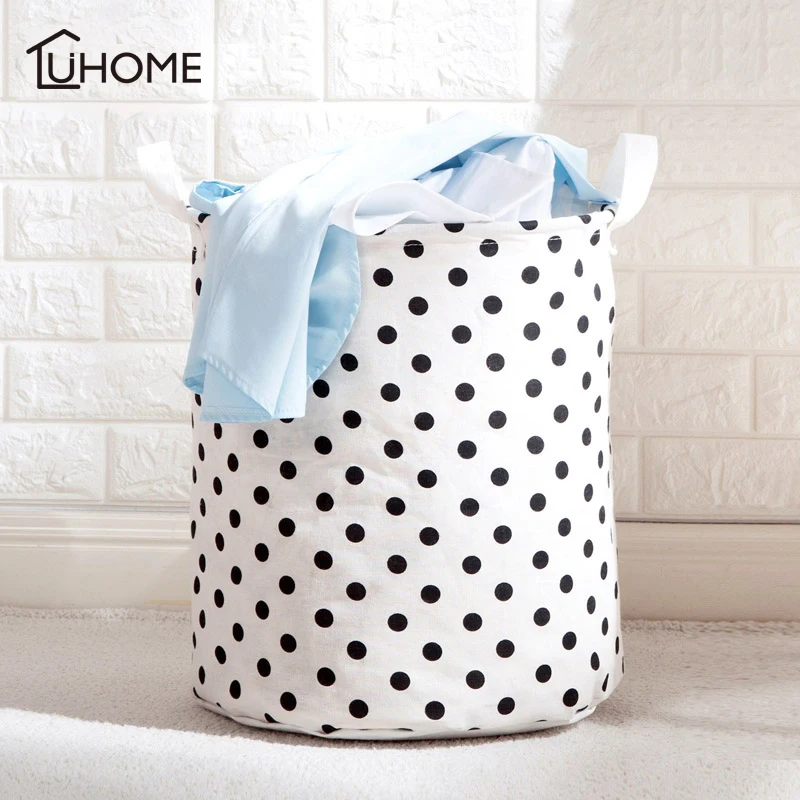 Large Laundry Basket Toy Storage Picnic Basket Box Cotton Linen Dot Star Pattern Washing Clothes Box Baby Orgnizer Bin
Large Laundry Basket Toy Storage Picnic Basket Box Cotton Linen Dot Star Pattern Washing Clothes Box Baby Orgnizer Bin