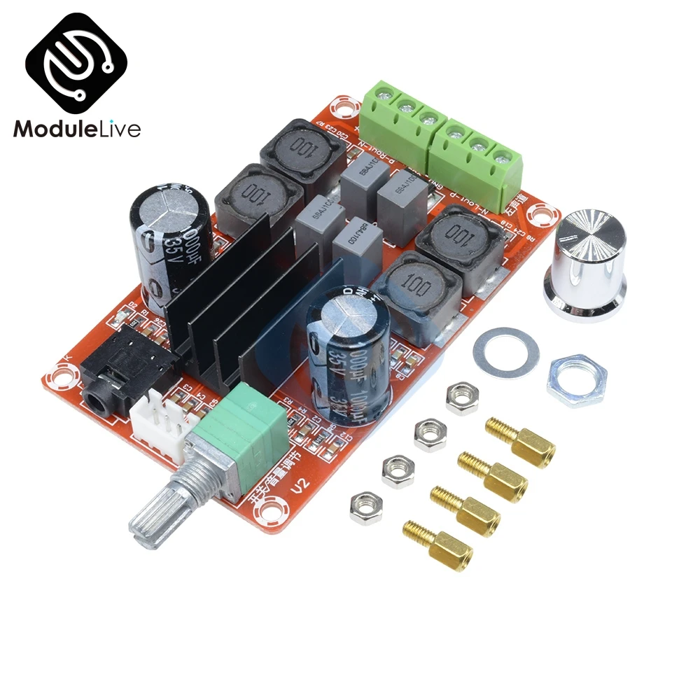 TPA3116 2*50 Вт 2X50W XH M189 высококлассный цифровой усилитель мощности TPA3116D2 DC 24V