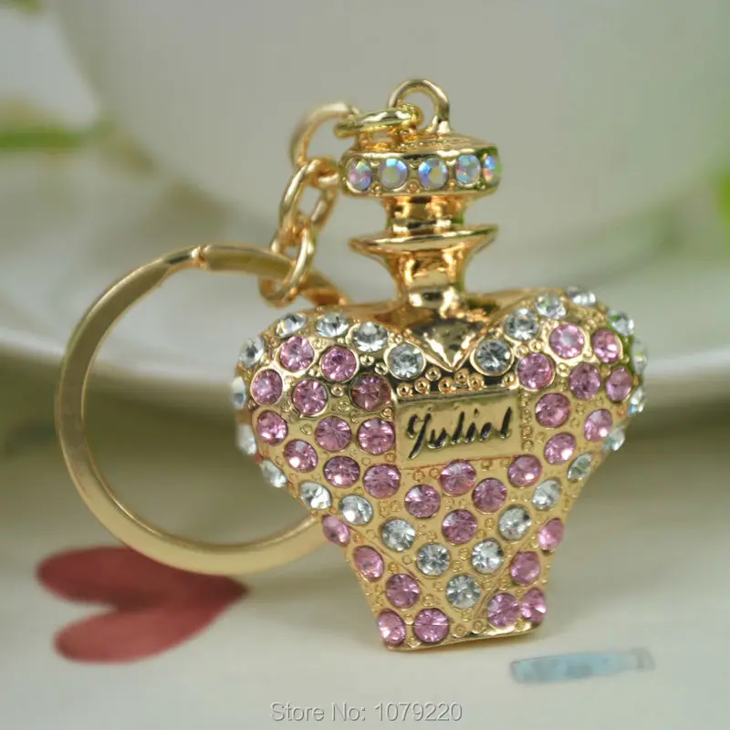 TN Perfume Bottle Keyring Rhinestone Crystal Charm Pendant Key Bag Chain Handbag Jewelry Keychain Christmas Mother's Day Gift
TN Perfume Bottle Keyring Rhinestone Crystal Charm Pendant Key Bag Chain Handbag Jewelry Keychain Christmas Mother's Day Gift