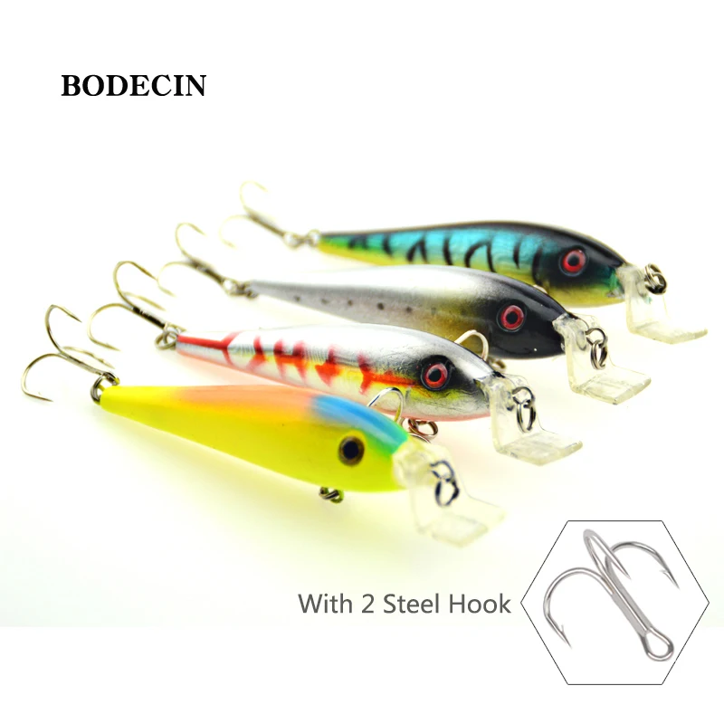 4PCS Fishing Wobblers Lure Wobbler Lures For Peche Artificial Bait Trolling Seabass Minnow yo zuri Hard Baits Black Fish 8.5CM
4PCS Fishing Wobblers Lure Wobbler Lures For Peche Artificial Bait Trolling Seabass Minnow yo zuri Hard Baits Black Fish 8.5CM