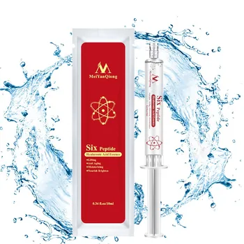 Six Peptide Hyaluronic Acid Face Serum Essence Anti Aging Anti Wrinkle Lifting Face Serum Repair Skin Care Cream
Six Peptide Hyaluronic Acid Face Serum Essence Anti Aging Anti Wrinkle Lifting Face Serum Repair Skin Care Cream