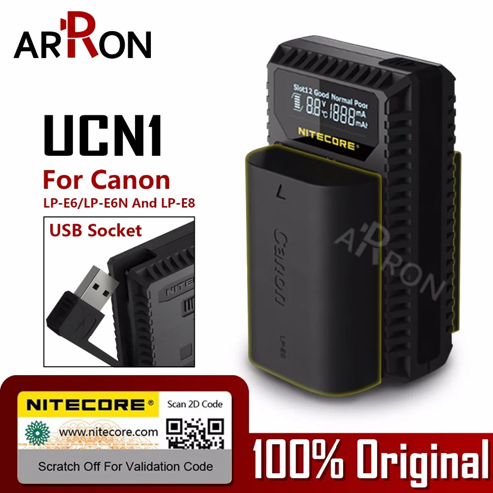 Hot Nitecore UCN1 Digital USB Charger For Canon EOS LP-E6 LP-E6N LP-E8 Battery EOS 5D Mark II III 5DS R 6D 60D 60Da 7D 70D XCIO
Hot Nitecore UCN1 Digital USB Charger For Canon EOS LP-E6 LP-E6N LP-E8 Battery EOS 5D Mark II III 5DS R 6D 60D 60Da 7D 70D XCIO