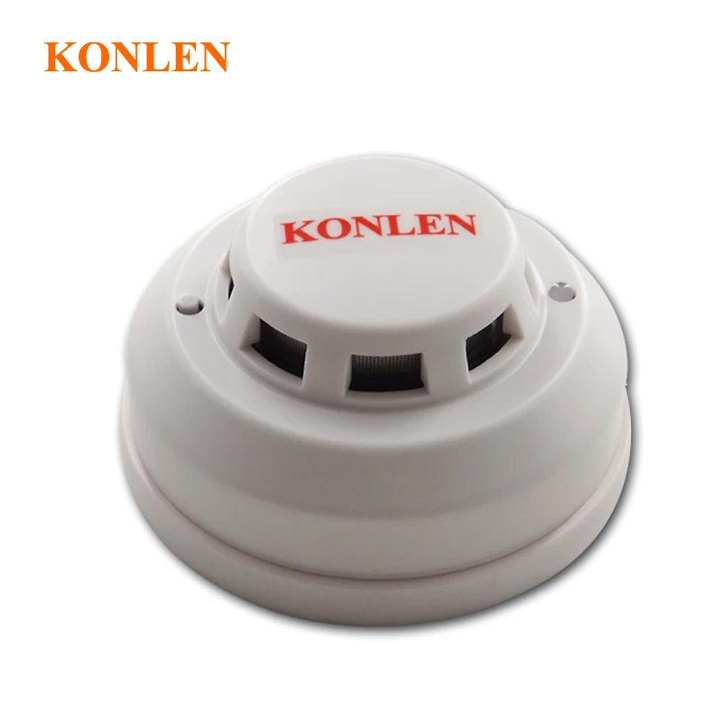 KONLEN Photoelectric Wired Smoke Detector Sensor 12V 24V Fire Alarm Linked With Alarm System Or Standalone
KONLEN Photoelectric Wired Smoke Detector Sensor 12V 24V Fire Alarm Linked With Alarm System Or Standalone