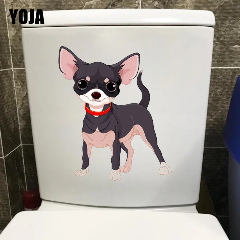 YOJA 18.4*21.8CM Cartoon Chihuahua Dog Toilet Sticker Home Decoration Wall Decals T1-0286
YOJA 18.4*21.8CM Cartoon Chihuahua Dog Toilet Sticker Home Decoration Wall Decals T1-0286