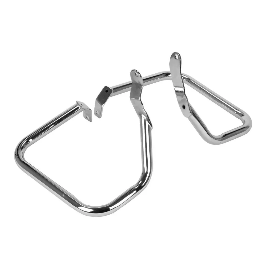 2pcs Chrome Motorcycle Rear Saddlebag Guard Rail Crash Bar for Harley HD Softail FLST FLSTC 2000-2012 FXST 2000-2005 FXSTB 00-05
2pcs Chrome Motorcycle Rear Saddlebag Guard Rail Crash Bar for Harley HD Softail FLST FLSTC 2000-2012 FXST 2000-2005 FXSTB 00-05
