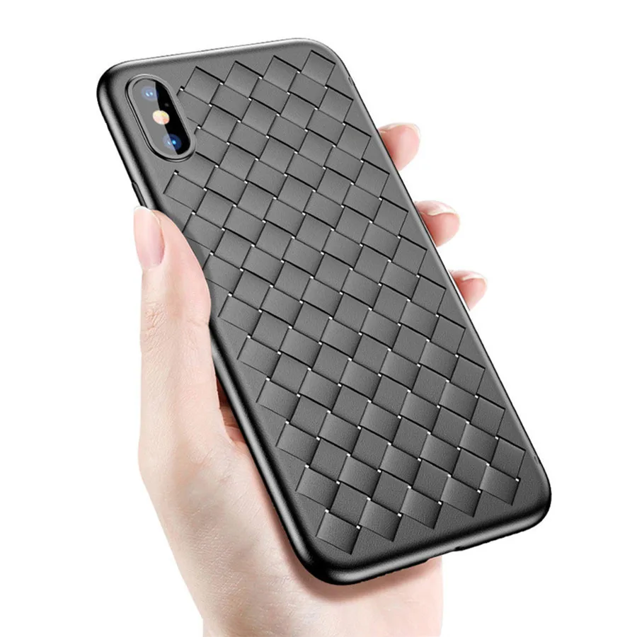 Classical Phone Case for iPhone XS MAX XR X 7 8 Plus 6s Luxury Simple Weaving Soft TPU Cover for iPhone Fitted Phone Case Coque
Classical Phone Case for iPhone XS MAX XR X 7 8 Plus 6s Luxury Simple Weaving Soft TPU Cover for iPhone Fitted Phone Case Coque