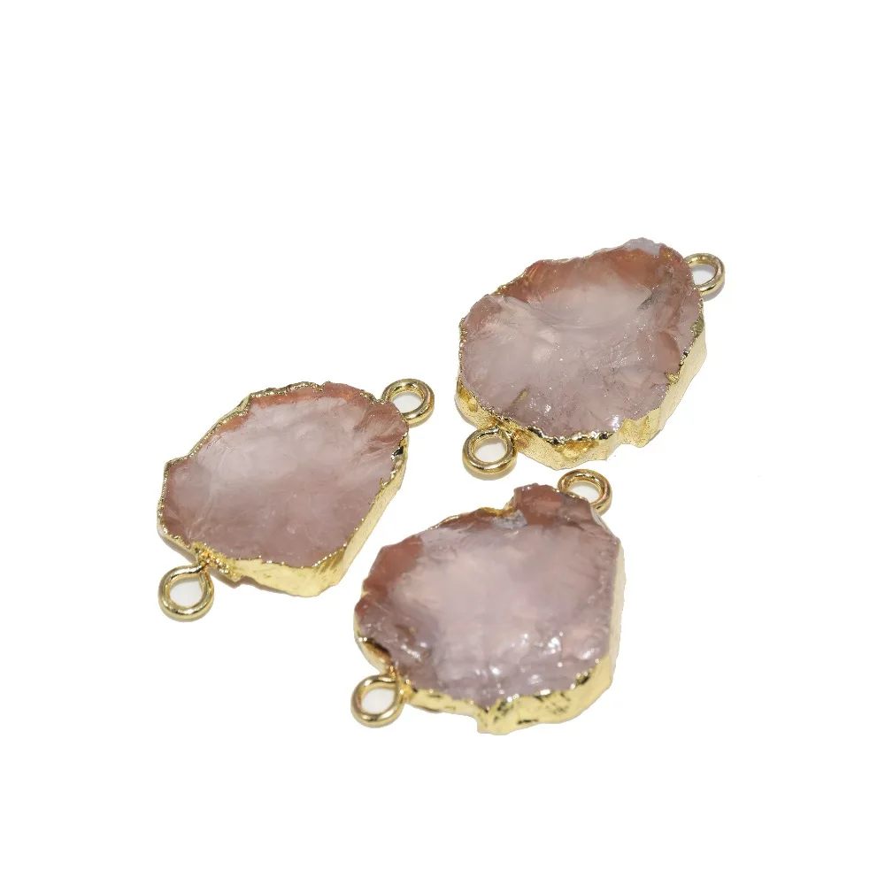 Natural Slice Rose Crystal Quartz connector women 2019 Raw Pink Irregular Slab stone druzy pendant for necklace jewelry making
Natural Slice Rose Crystal Quartz connector women 2019 Raw Pink Irregular Slab stone druzy pendant for necklace jewelry making