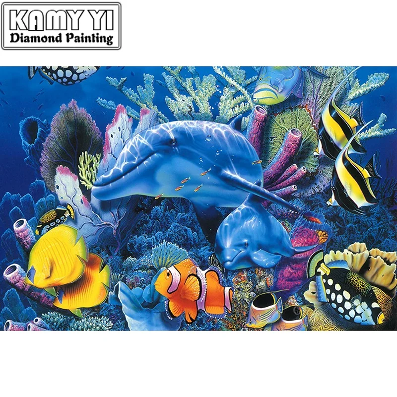 5D Diy diamond painting cross stitch "Marine life" Full Round Diamond embroidery Needlework Rhinestone Mosaic Crafts LXY
5D Diy diamond painting cross stitch "Marine life" Full Round Diamond embroidery Needlework Rhinestone Mosaic Crafts LXY