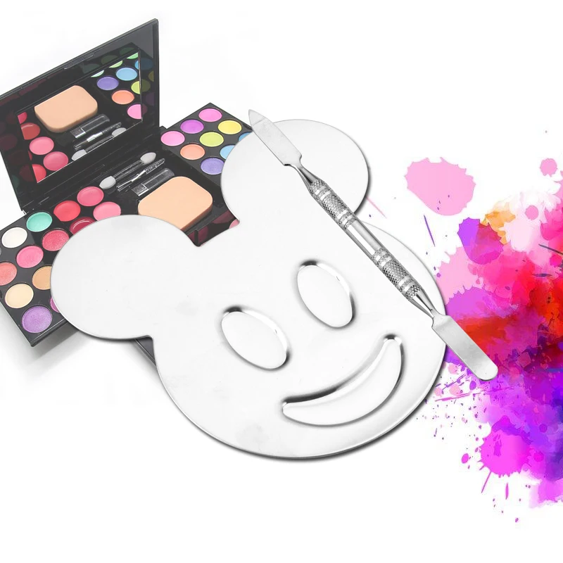 Fashion Professional Stainless Steel Hands-free Matte Packaging Makeup Nail Mixing Palette Cosmetic Spatula Tool BP-1127
Fashion Professional Stainless Steel Hands-free Matte Packaging Makeup Nail Mixing Palette Cosmetic Spatula Tool BP-1127