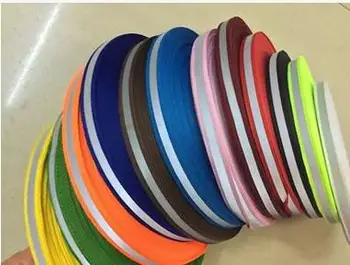 3*1cm highlight reflective webbing reflective warning tape fluorescent reflective ribbon Increasing the thickness
3*1cm highlight reflective webbing reflective warning tape fluorescent reflective ribbon Increasing the thickness