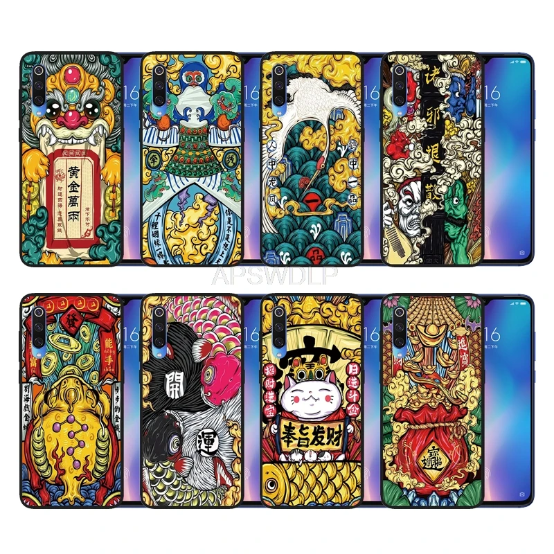 Soft Scrub Matte Black Cover for Xiaomi Mi 9 Anti-Scratch Shockproof Custom Wealth God Spirits Print Case
Soft Scrub Matte Black Cover for Xiaomi Mi 9 Anti-Scratch Shockproof Custom Wealth God Spirits Print Case