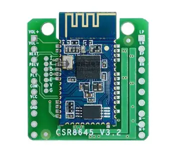 Free Shipping!!! Bluetooth power amplifier board module / 4.0 audio receiving CSR8645 APTX dual 5W audio amplifier lossless
Free Shipping!!! Bluetooth power amplifier board module / 4.0 audio receiving CSR8645 APTX dual 5W audio amplifier lossless