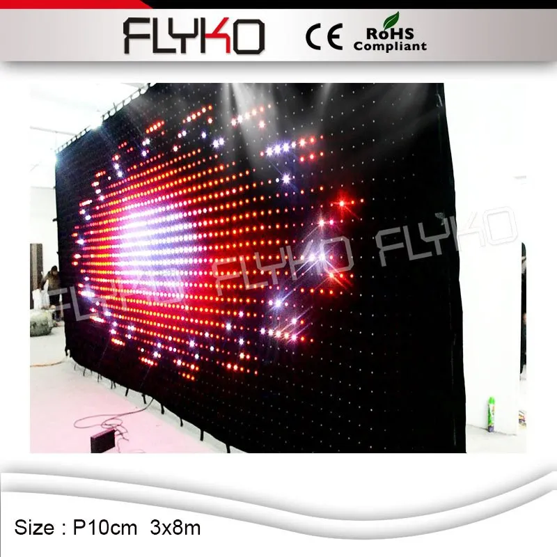 CE ROHS FLYKO stage backgound led video wall on sale high brightness P10CM 3MX8M
CE ROHS FLYKO stage backgound led video wall on sale high brightness P10CM 3MX8M