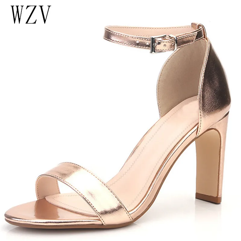 Summer Women with Sandals New Sexy Open Toe Word Buckle Woman Thick Heel Shoes 2019 Fashion Gold Silver Party Shoes Woman H337
Summer Women with Sandals New Sexy Open Toe Word Buckle Woman Thick Heel Shoes 2019 Fashion Gold Silver Party Shoes Woman H337