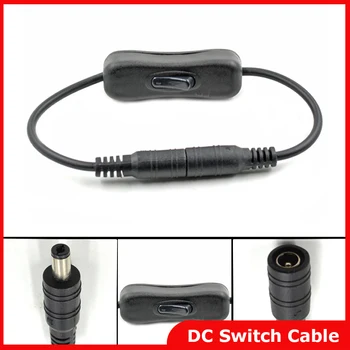 Wholesale Price 2PCS 2.1x5.5mm for DC In Line Power Cable Connector Jack Wire With ON OFF Switch For LED Strip Light 12V 2A
Wholesale Price 2PCS 2.1x5.5mm for DC In Line Power Cable Connector Jack Wire With ON OFF Switch For LED Strip Light 12V 2A