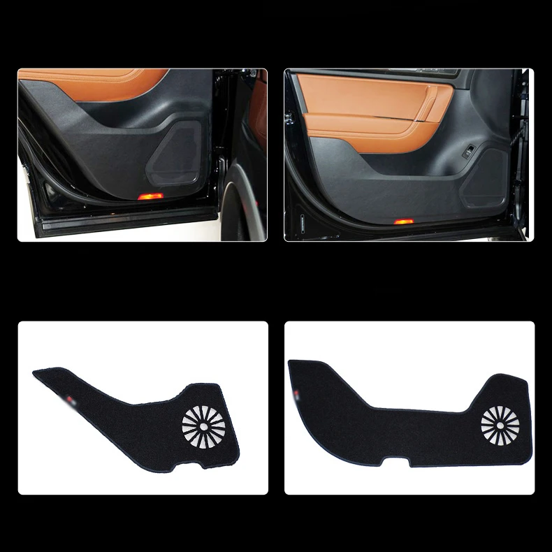 4pcs Fabric Door Protection Mats Anti-kick Decorative Pads For VW Touareg 2011-2015
4pcs Fabric Door Protection Mats Anti-kick Decorative Pads For VW Touareg 2011-2015