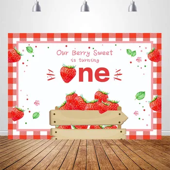 Strawberry Birthday Party Background Photography Decoration Sweet Strawberry Baby Girl 1st Birthday Photo Booth Backdrops 
Strawberry Birthday Party Background Photography Decoration Sweet Strawberry Baby Girl 1st Birthday Photo Booth Backdrops
