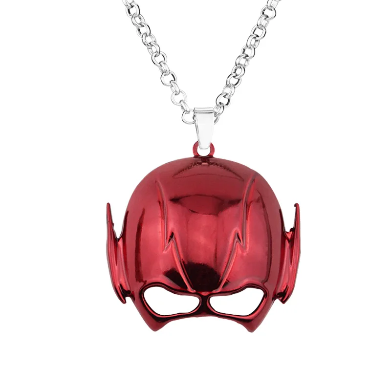 2019 New The Flash Face Mask Red Pendant Necklace Drop-shipping Metal necklace Gift
2019 New The Flash Face Mask Red Pendant Necklace Drop-shipping Metal necklace Gift