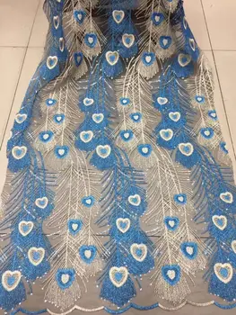 2018 High-end fashion French Lace Fabric High Quality African Tulle Embroidered flower transparent net Lace Fabric For Wedding
2018 High-end fashion French Lace Fabric High Quality African Tulle Embroidered flower transparent net Lace Fabric For Wedding