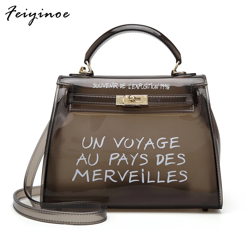 Clear Transparent PVC Shoulder Bags Women Candy Color Women Jelly Bags Purse Solid Color Handbags sac a main femme Crossbody Bag
Clear Transparent PVC Shoulder Bags Women Candy Color Women Jelly Bags Purse Solid Color Handbags sac a main femme Crossbody Bag