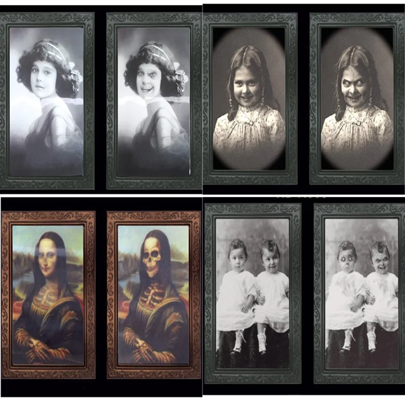 3D Lenticular ruler Ghost Picture Frame Halloween Decoration Props Horror Craft Supplies Bachelorette Party Decor
3D Lenticular ruler Ghost Picture Frame Halloween Decoration Props Horror Craft Supplies Bachelorette Party Decor