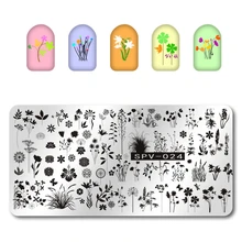 1Pcs Nail Stamping Plates + Thick Back Board Dandelion/Four Leaf Pattern Nail Art Stamp Stamping Template Image Plate SPV024#
1Pcs Nail Stamping Plates + Thick Back Board Dandelion/Four Leaf Pattern Nail Art Stamp Stamping Template Image Plate SPV024#