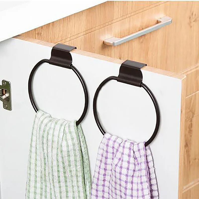 Dark Brown Towel Holder Wrought Iron Retro Rustic Cast Iron Round Hanging Bathroom Kitchen Towel Rack Ring
Dark Brown Towel Holder Wrought Iron Retro Rustic Cast Iron Round Hanging Bathroom Kitchen Towel Rack Ring