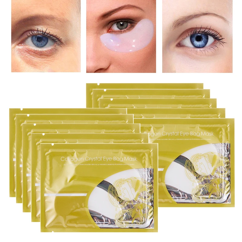 Putimi 10pair=20pcs Eye Masks Collagen Eye Mask Sleep Mask Hydrogel Eye Patches Dark Circles Moisturizing Anti-Aging Face Mask
Putimi 10pair=20pcs Eye Masks Collagen Eye Mask Sleep Mask Hydrogel Eye Patches Dark Circles Moisturizing Anti-Aging Face Mask