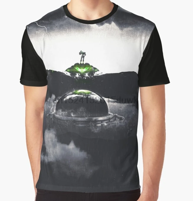 All Over Print T-Shirt Men Funy tshirt Landing on Zebes A Metroid Surrealism Short Sleeve O-Neck Graphic Tops Tee women t shirt
All Over Print T-Shirt Men Funy tshirt Landing on Zebes A Metroid Surrealism Short Sleeve O-Neck Graphic Tops Tee women t shirt