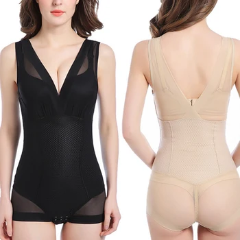 Women Shapewear Full Body Seamless Bodysuit Female Soft Breathable Corset Shaping Romper Firm Control Girdle Casual Solid Ladies
Women Shapewear Full Body Seamless Bodysuit Female Soft Breathable Corset Shaping Romper Firm Control Girdle Casual Solid Ladies