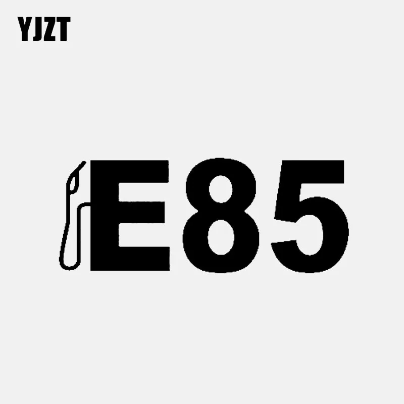 YJZT 12.9CM*5.2CM E85 PERSONALITY CAR STICKER VINYL DECAL FUEL Black/Silver C3-0814
YJZT 12.9CM*5.2CM E85 PERSONALITY CAR STICKER VINYL DECAL FUEL Black/Silver C3-0814