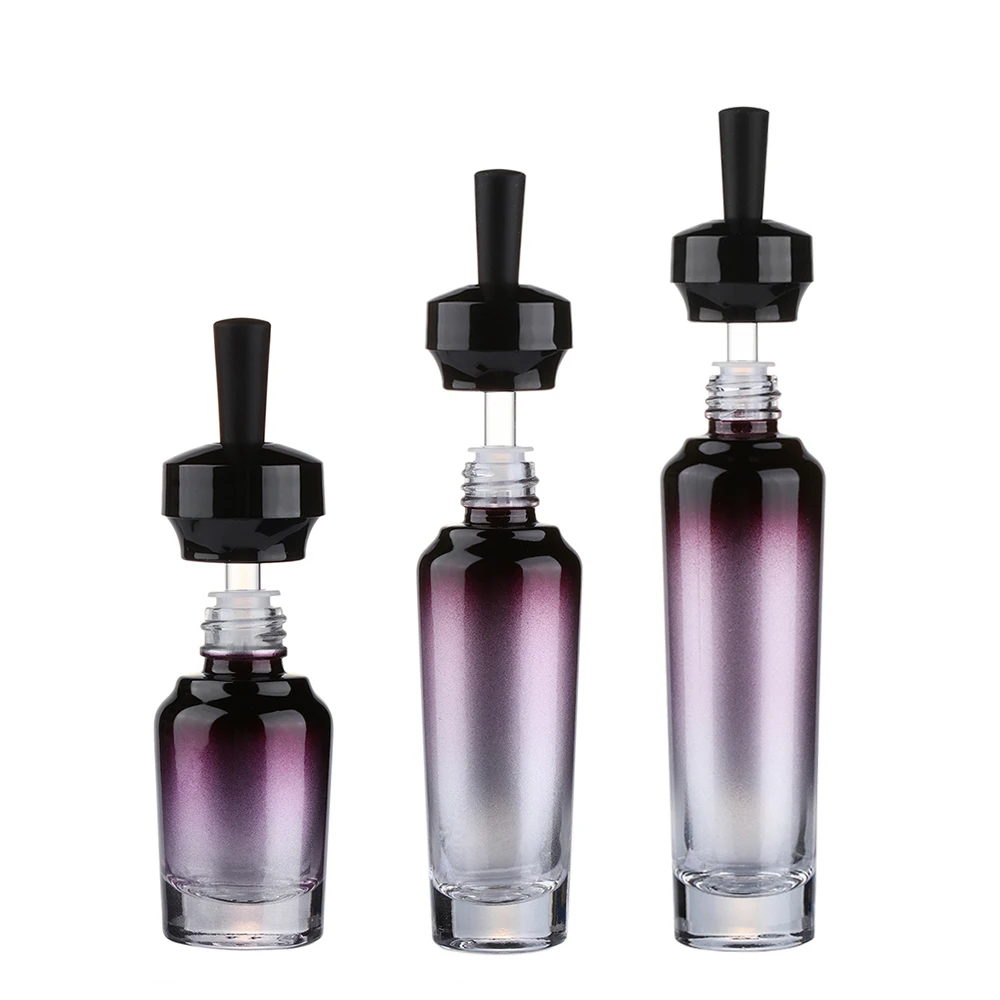 1PC Empty Glass Dropper Refillable Bottles Aromatherapy Essential Oil Bottle Vials Storage Makeup Bath Accessories 20/30/50ml
1PC Empty Glass Dropper Refillable Bottles Aromatherapy Essential Oil Bottle Vials Storage Makeup Bath Accessories 20/30/50ml