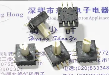 Taiwan DIP round up RM3HA-10R rotary DIP switch coding switch SMD 10 Shank 3: 3