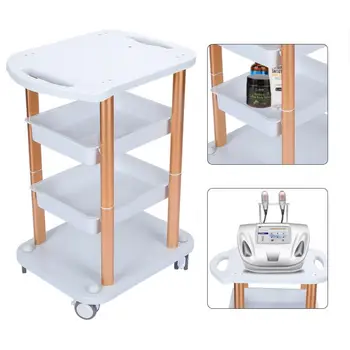 4 Tier Removable Beauty Equipment Rolling Wheel Storage Rack Beauty Salon Spa Hairdresser Styling Household Trolley Cart Machine
4 Tier Removable Beauty Equipment Rolling Wheel Storage Rack Beauty Salon Spa Hairdresser Styling Household Trolley Cart Machine