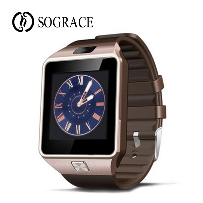 2018 Смарт часы DZ09 Smartwatch шагомер для Bluetooth подключения Android IOS Телефон мужские и