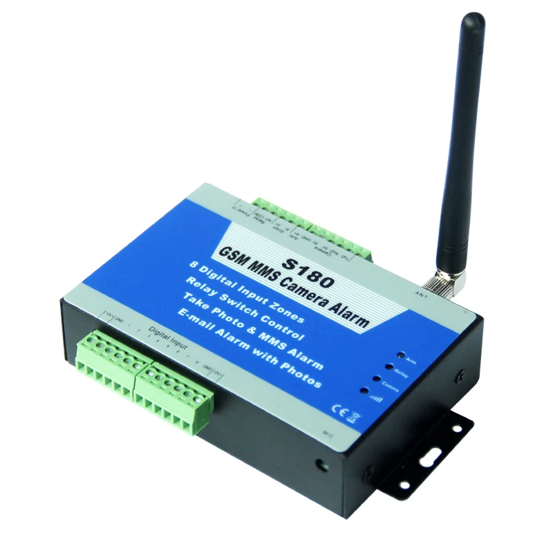 GSM MMS Quad-Band Alarm Controller External Weather-proof Camera Home Intrusion Security And Surveillance Alarm King Pigeon S180
GSM MMS Quad-Band Alarm Controller External Weather-proof Camera Home Intrusion Security And Surveillance Alarm King Pigeon S180