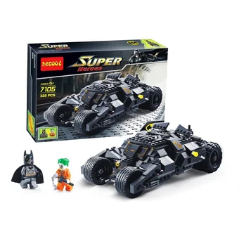 Decool Batman 7105 325pcs Justice League The Tumbler Batmobile Superheroes Blocks set Toys Batwing
Decool Batman 7105 325pcs Justice League The Tumbler Batmobile Superheroes Blocks set Toys Batwing